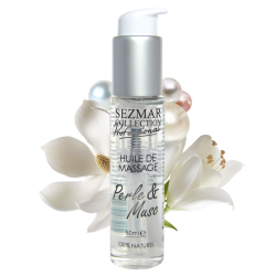 Huile de massage professionnelle Perle & Musc 100% naturelle 50 ml