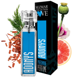 Parfum aux phéromones 100% naturel ADONYS 30ml