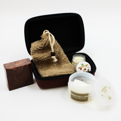 Coffret Gommage Corps & Soin – 100% Naturel