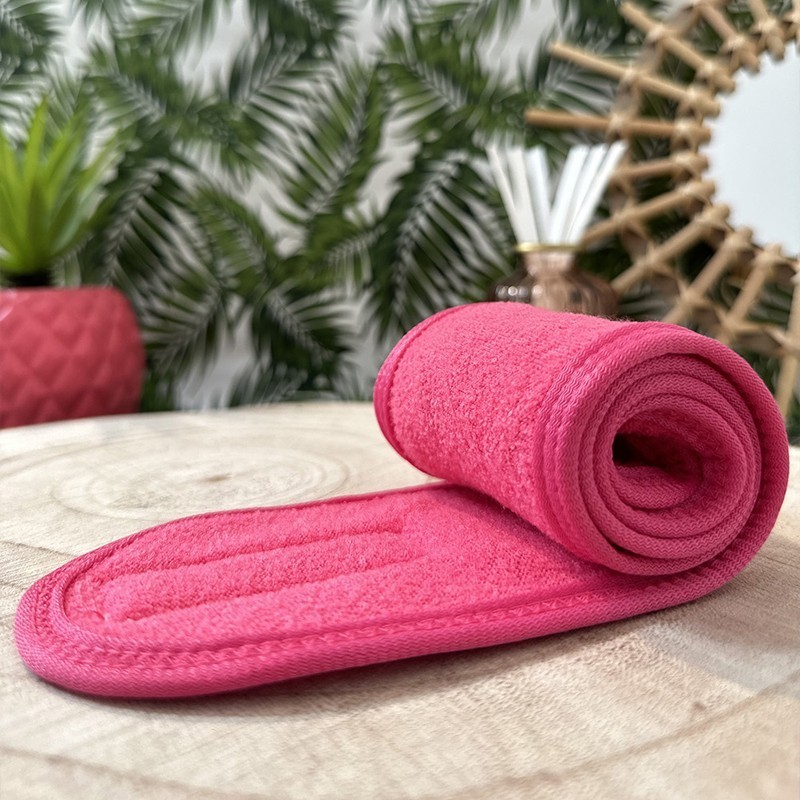 Bandeau pour cheveux rose 