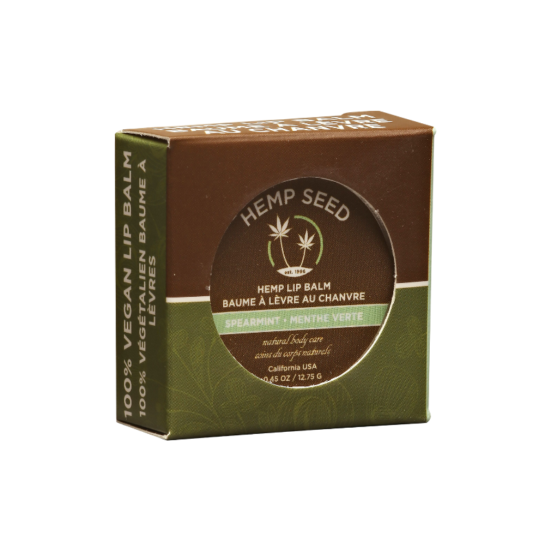 Baume à lèvres au chanvre - Menthe verte 