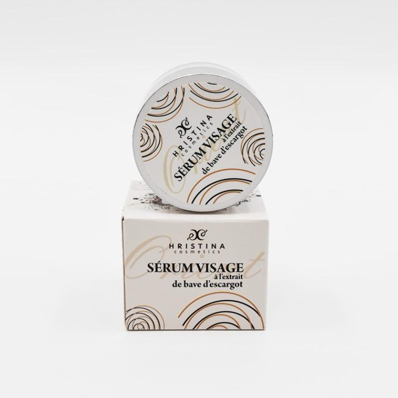 Sérum visage hydratant à base de bave d'escargot 