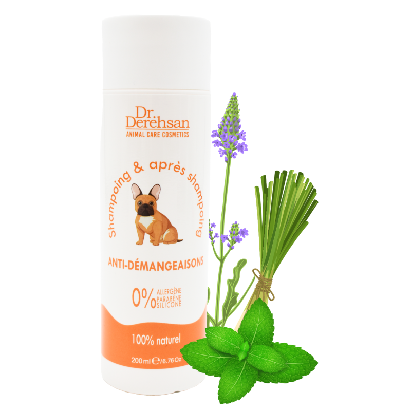 Shampoing pour chien - ANTI-DÉMANGEAISONS 
